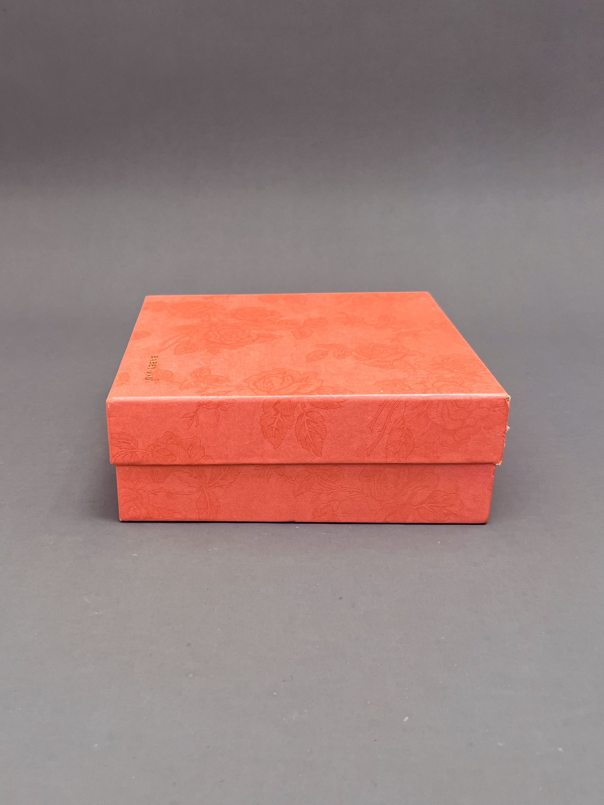 オレンジ ギフトボックス  W200×D200×H75