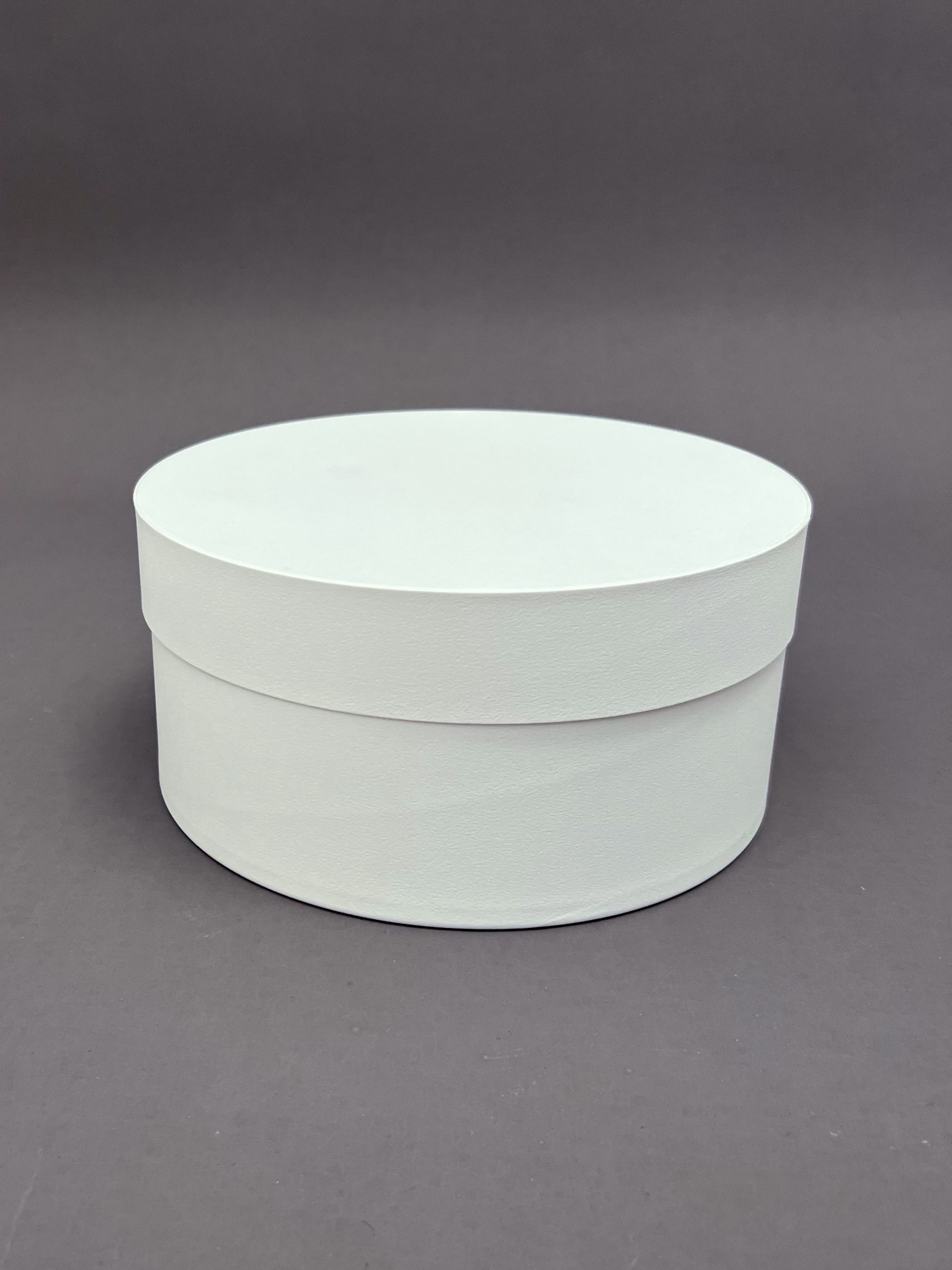 白無地 円形ボックス φ225H110