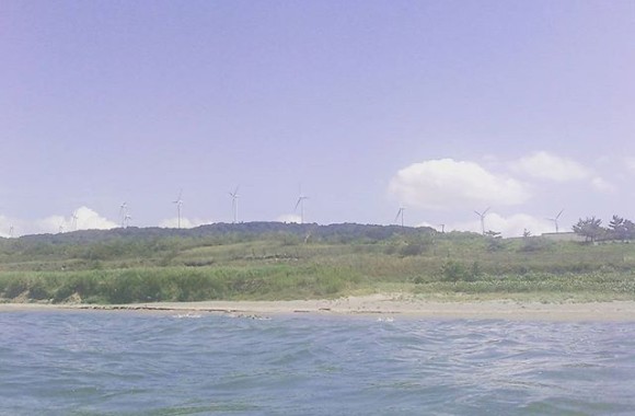 海面からの風車