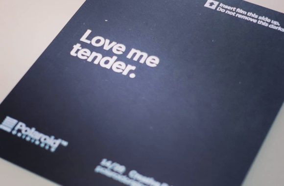 Love me tender.